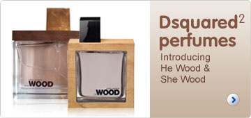 Dsquared2 perfumes Introducing He Wood & She Wood 